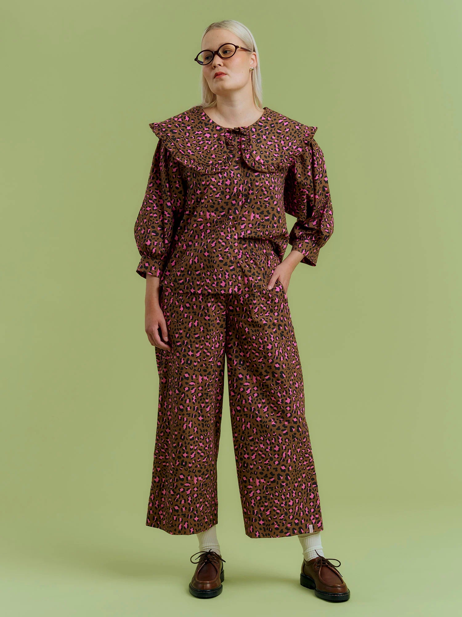 Giorgia Pants - Leo Brown