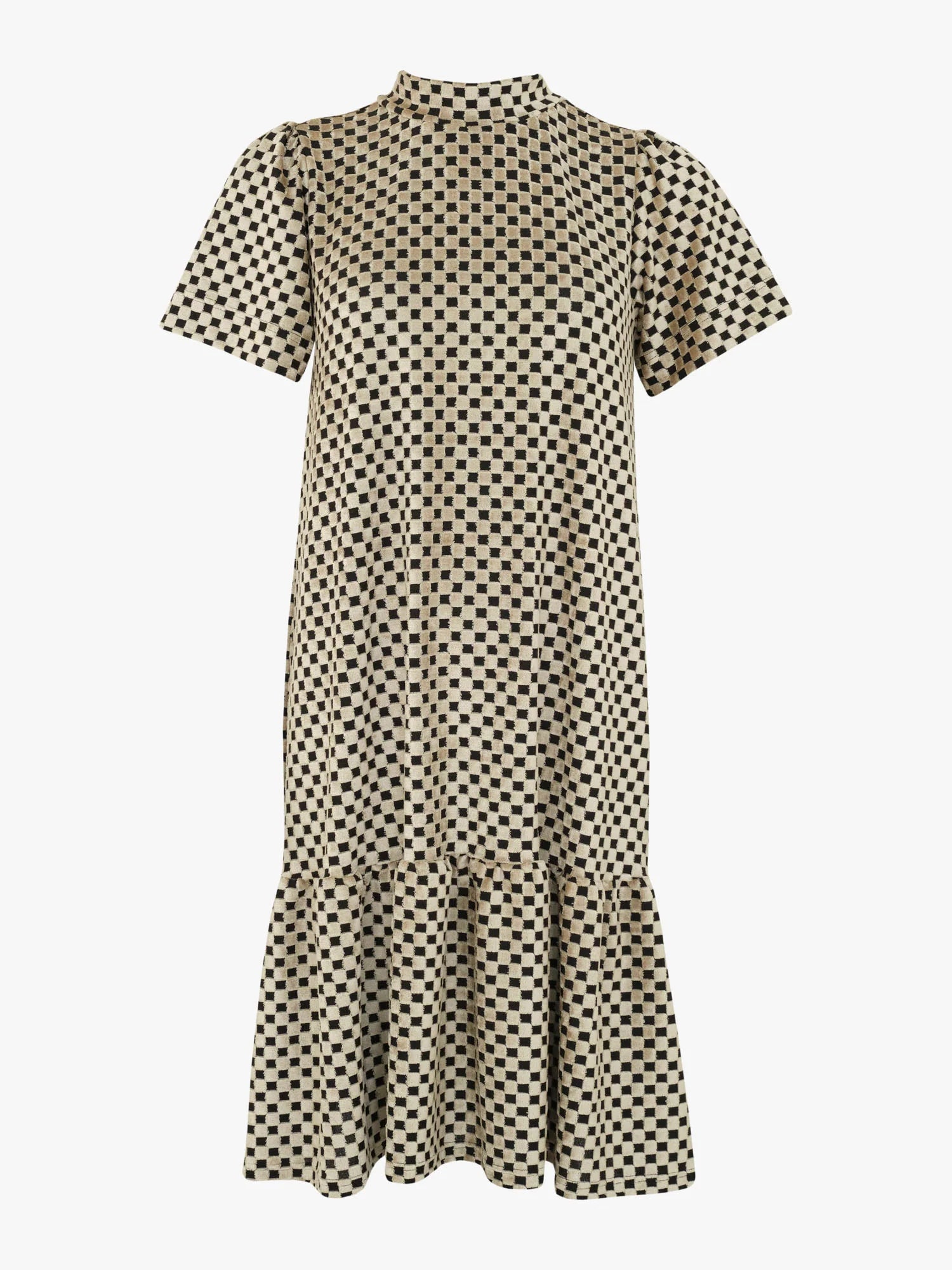 Montana Dress - Chess Almond