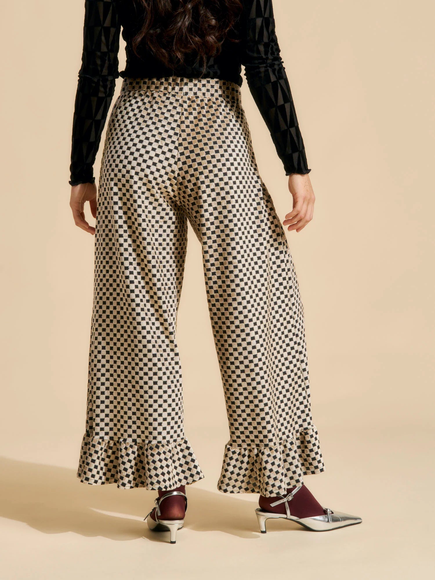 Nanda Pants - Chess Almond