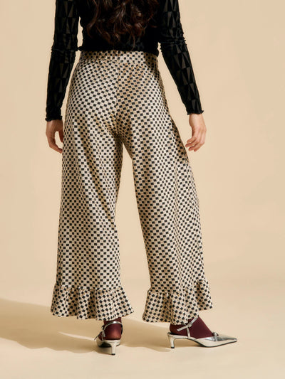 Nanda Pants - Chess Almond