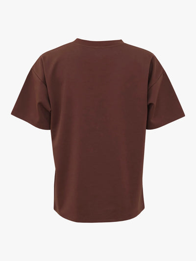 Queenie T-Paita - Dark Brown