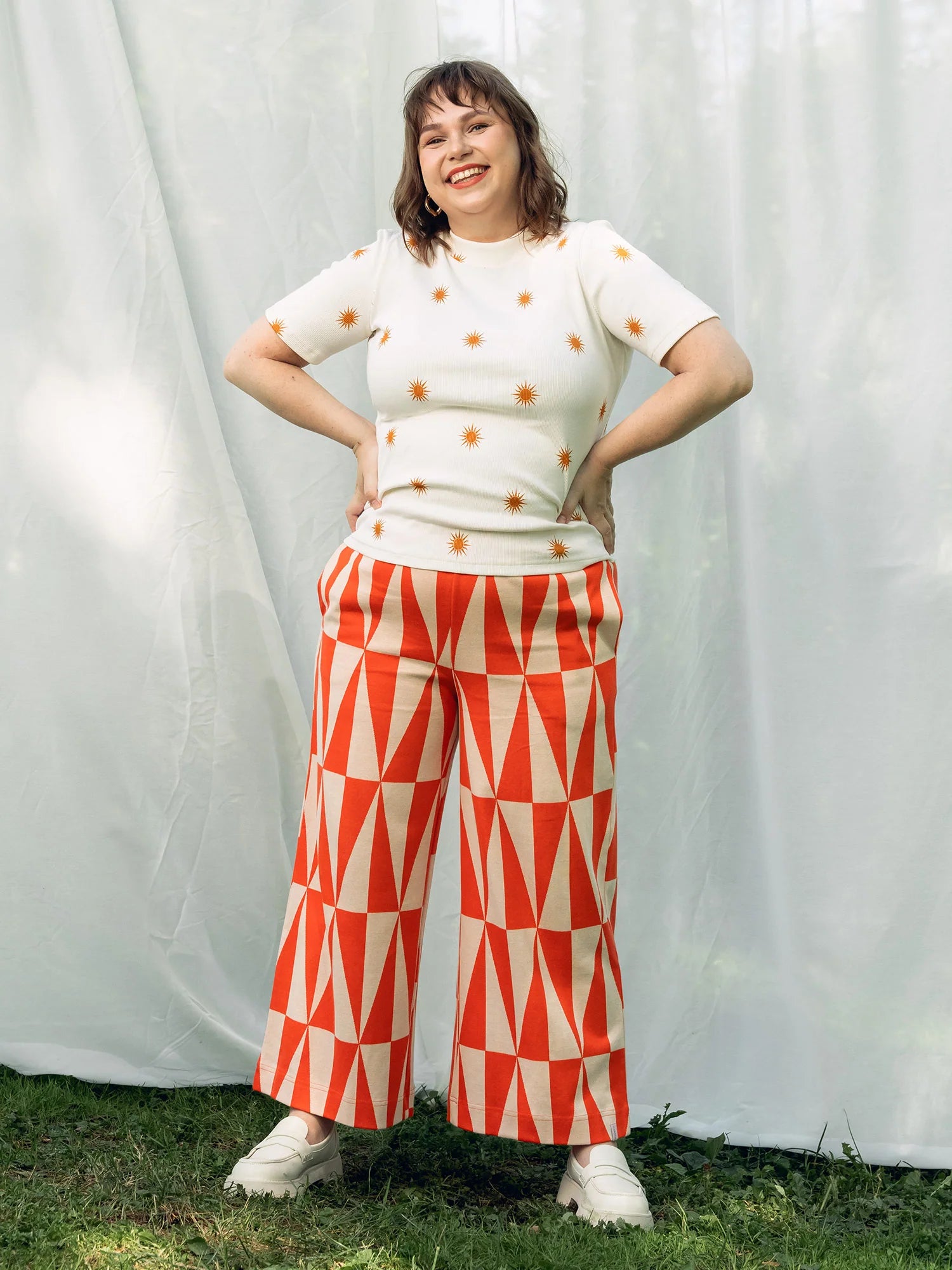 Rute Rib Shirt - Golden Sun