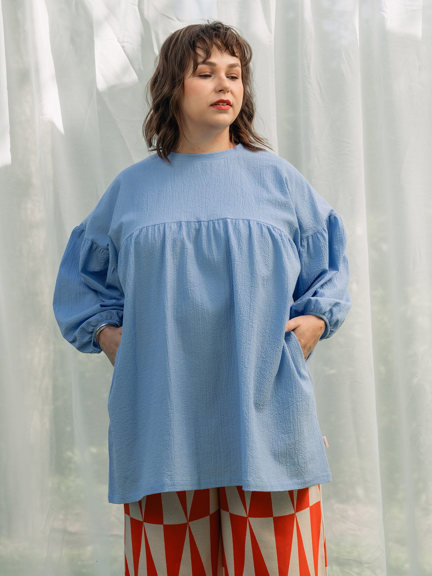 Savannah Tunic - Light Blue