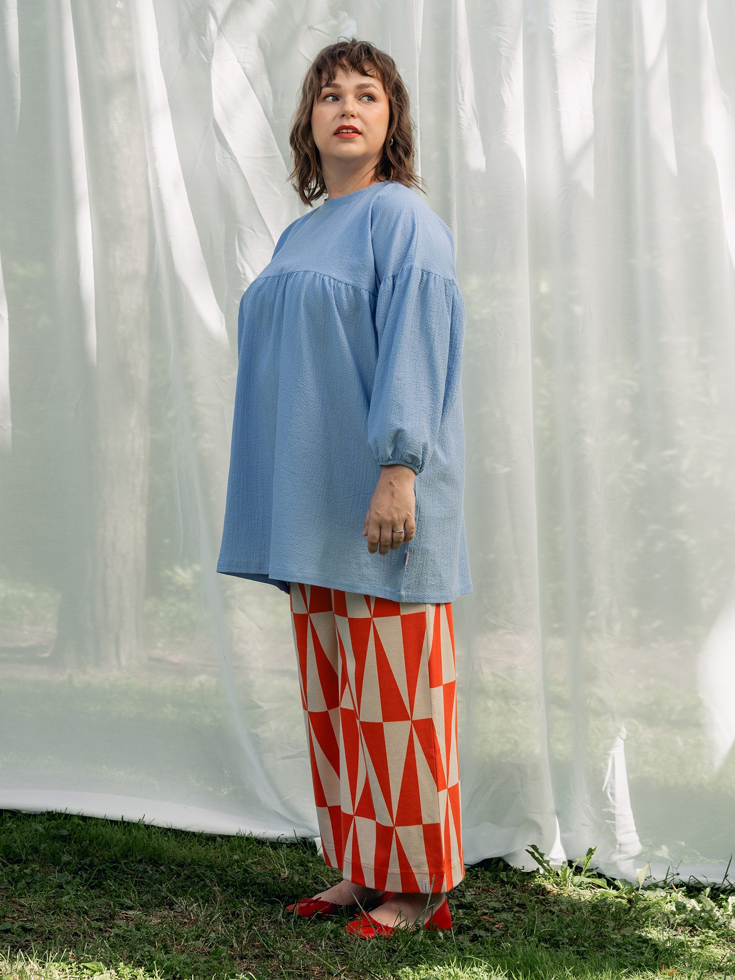 Savannah Tunic - Light Blue