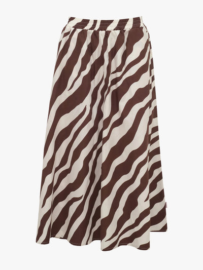 Viola Skirt - Tiger Stripe Brown