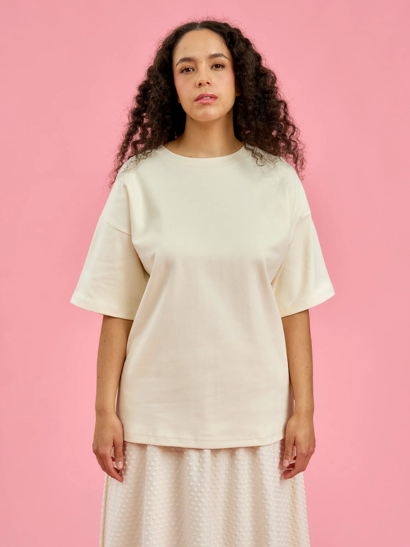 Queen T-paita - Creme