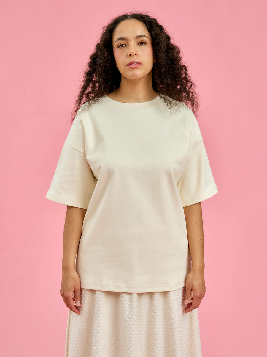 Queen T-paita - Creme