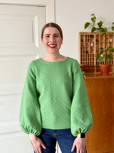 Aava Puuvillapaita - Pistaasi