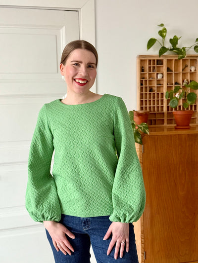 Aava Puuvillapaita - Pistaasi