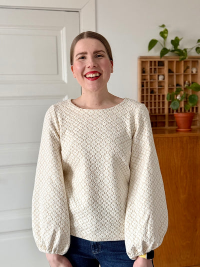 Aava Puuvillapaita - Vanilja