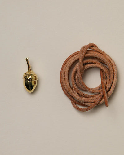 Acorn Pendant Brass