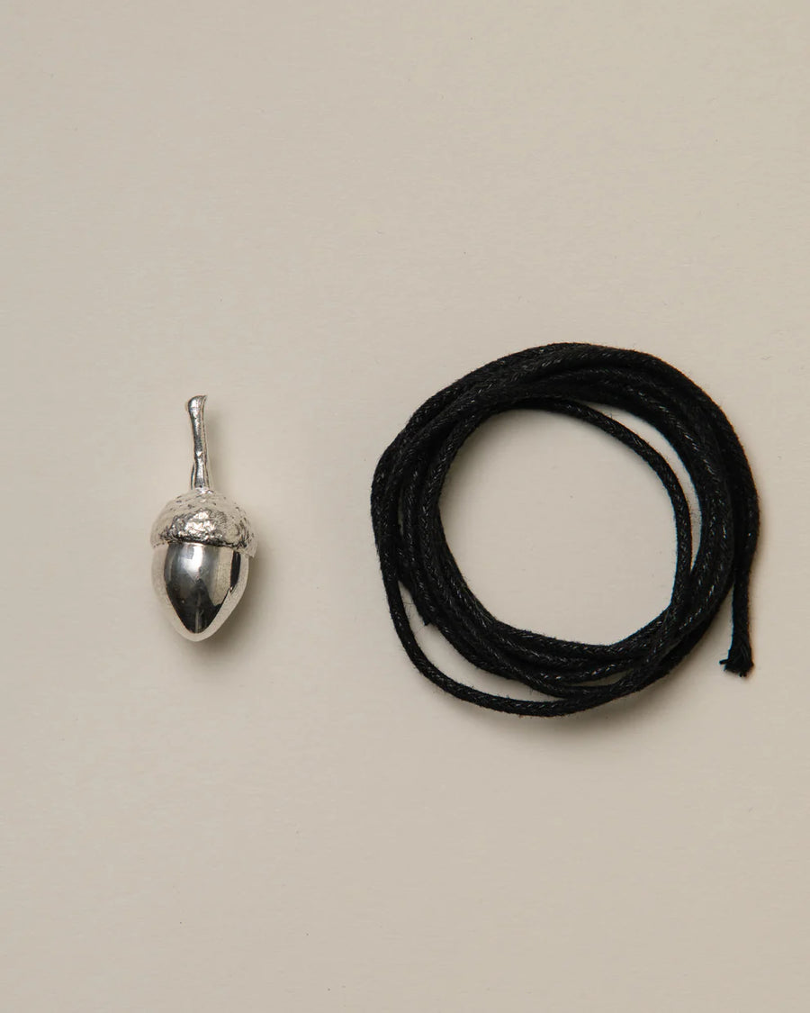 Acorn Pendant Silver