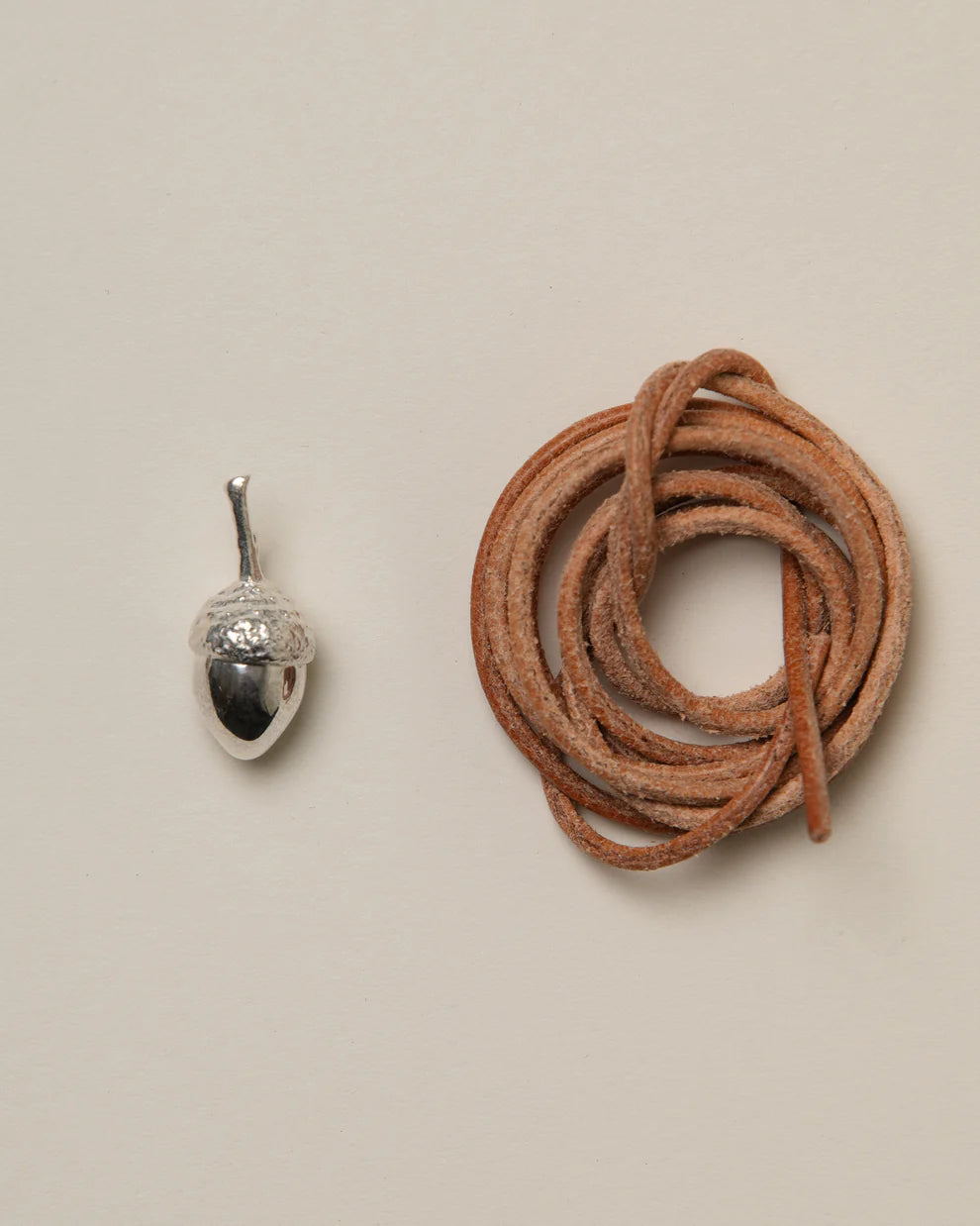 Acorn Pendant Silver
