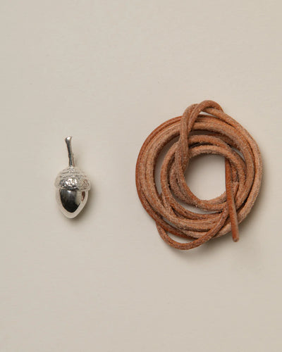 Acorn Pendant Silver