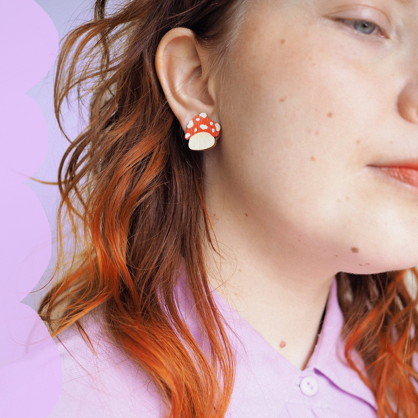 Kärpässieni - korvikset