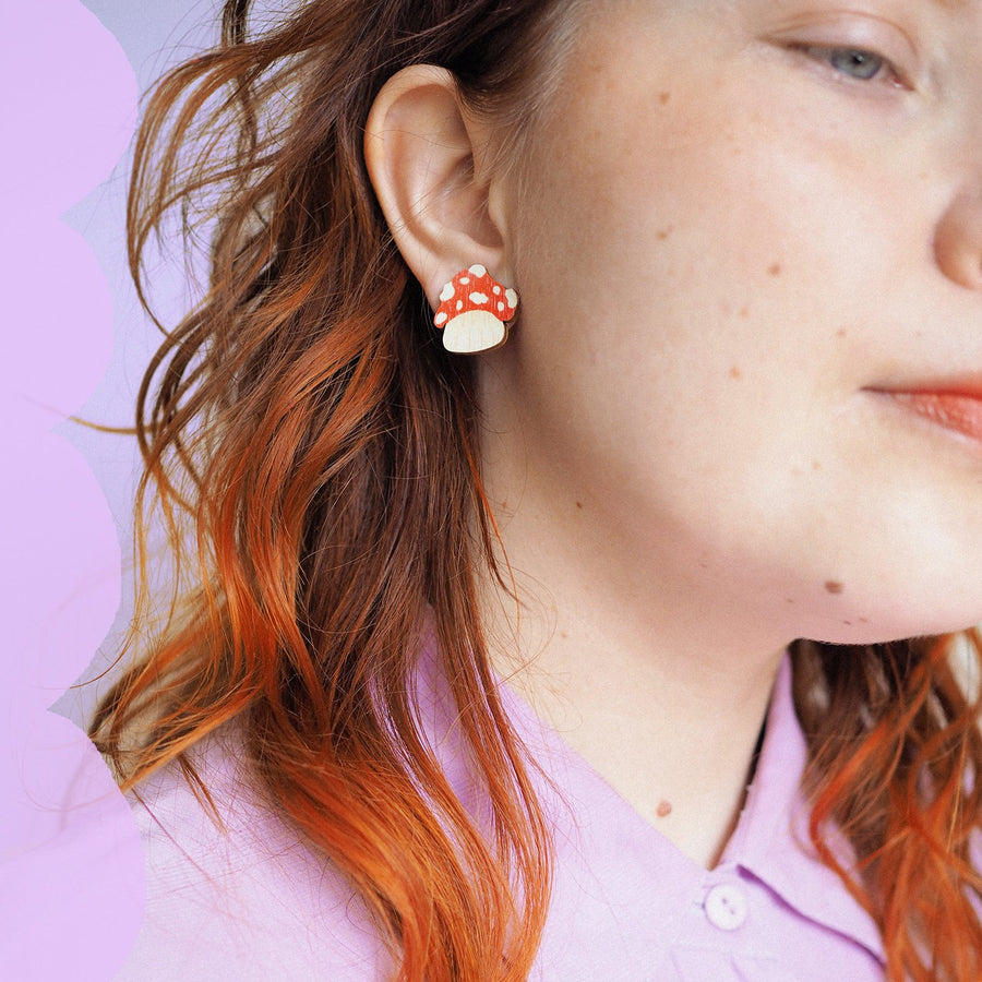 Kärpässieni - korvikset