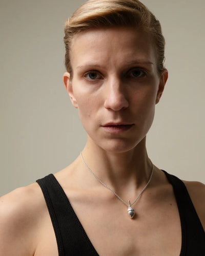 Acorn Pendant Silver