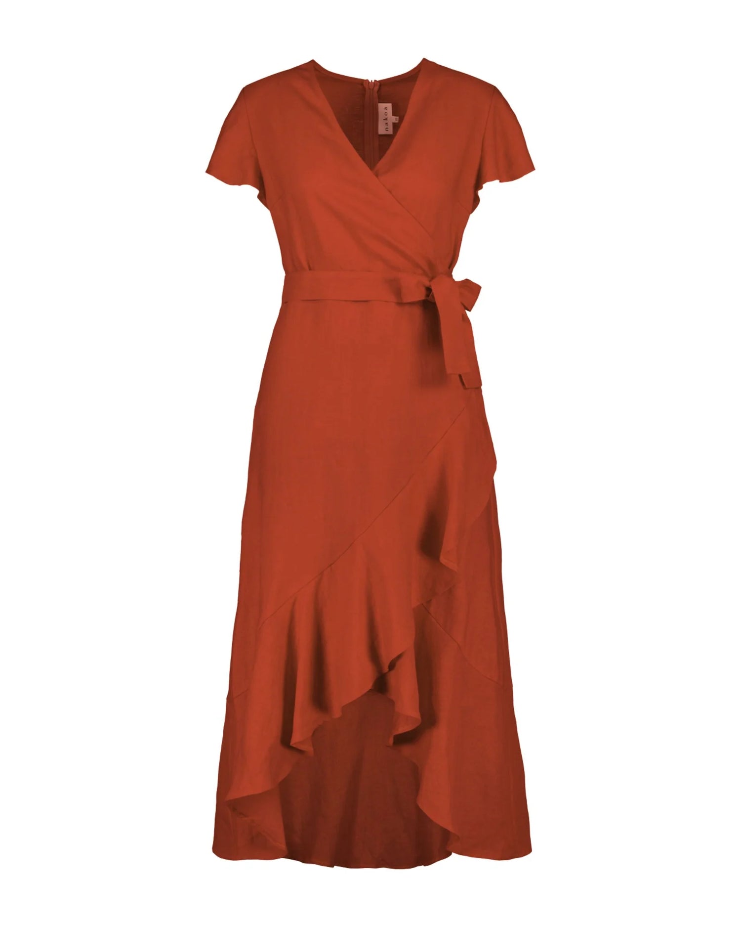 Annika Dress - Burnt Orange