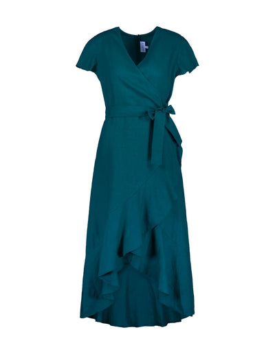 Annika Dress - Chrystal Teal