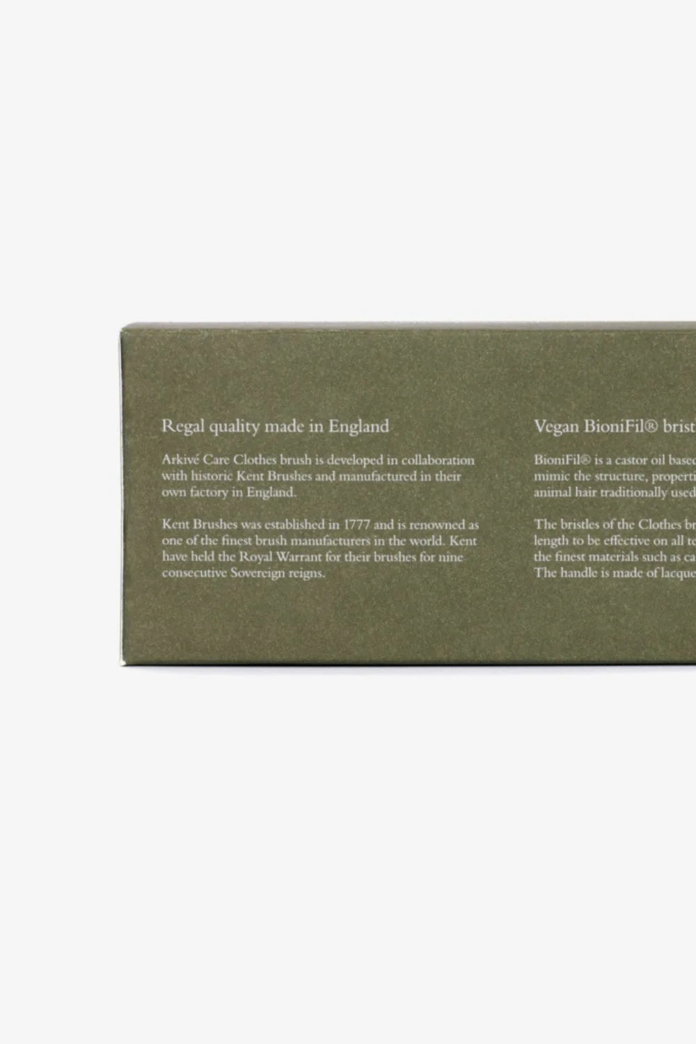 Arkivé Care Clothes Brush Vaateharja + Harjanpuhdistaja - Neutral