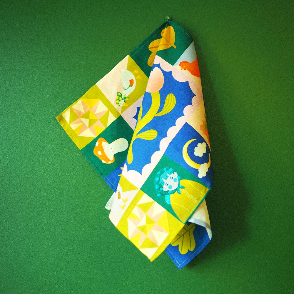 Pupu keittiöpyyhe - Mia Minerva