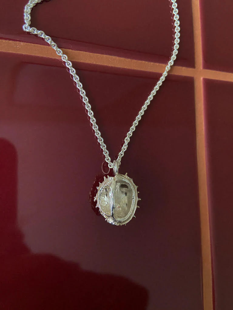Chestnut Pendant Silver