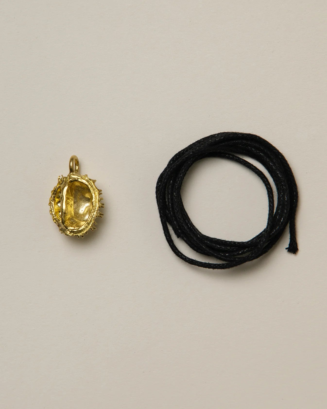 Chestnut Pendant Brass