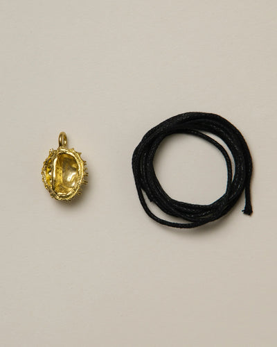 Chestnut Pendant Brass