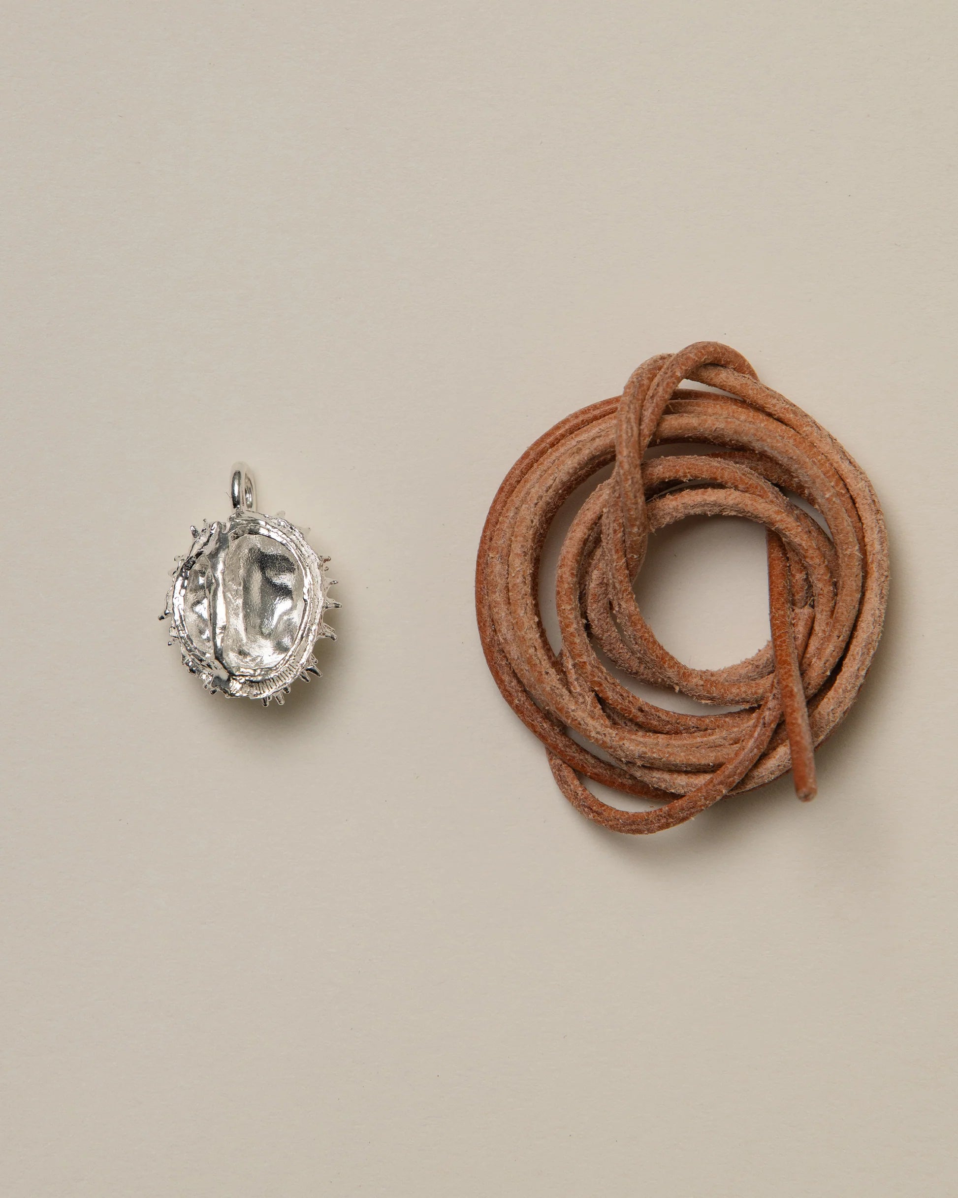 Chestnut Pendant Silver