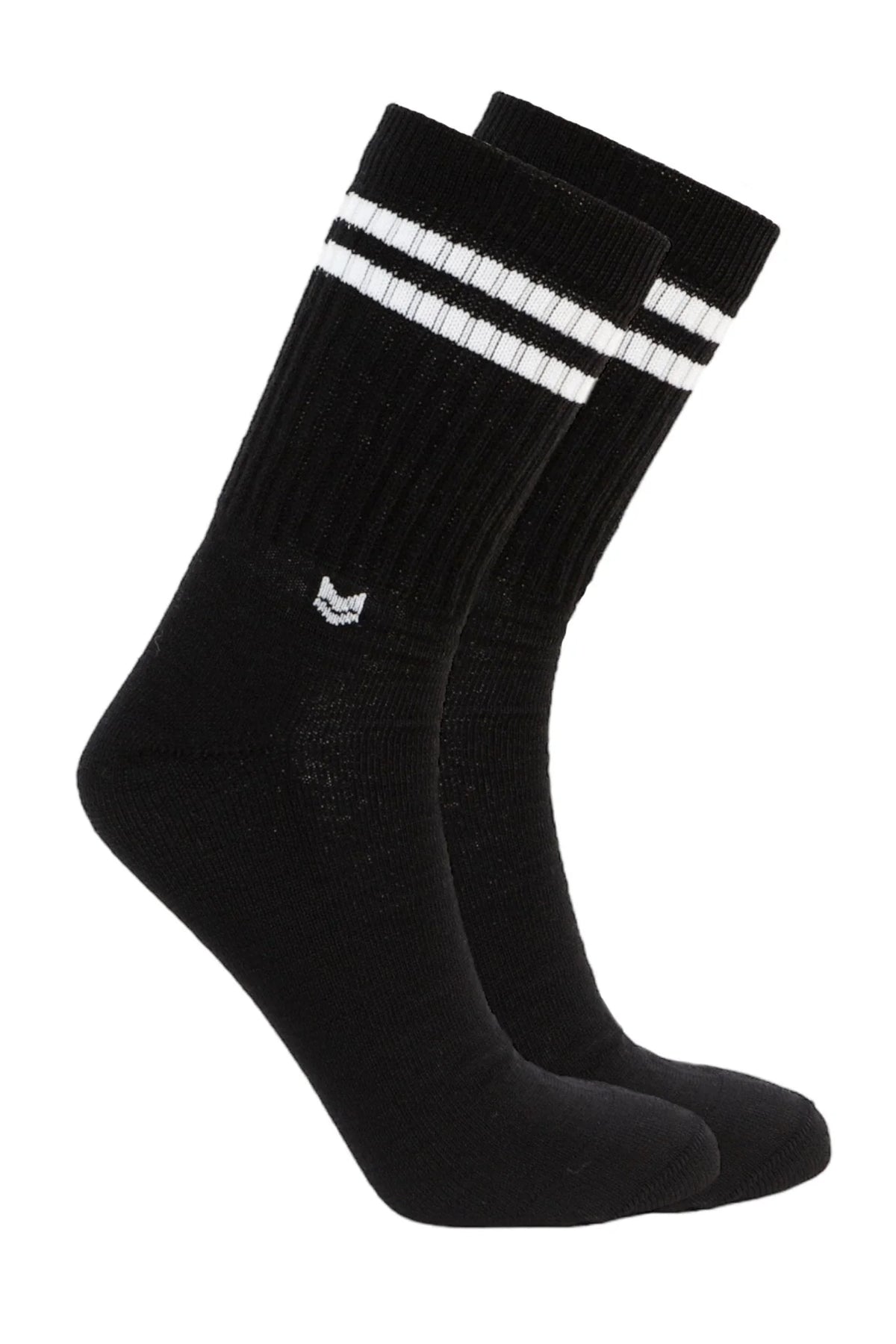 Vai-ko Crew Merino Wool Sock - Black