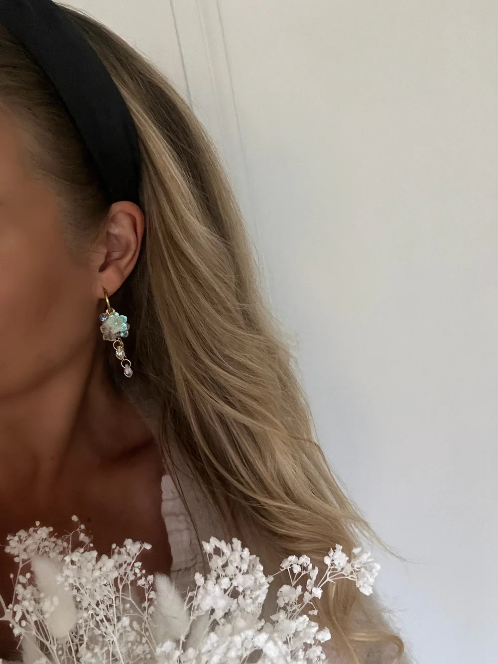 Kuurankukka Med ketju kultaosat - Revontuli