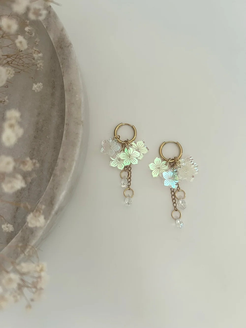 Kuurankukka Med ketju kultaosat - Revontuli