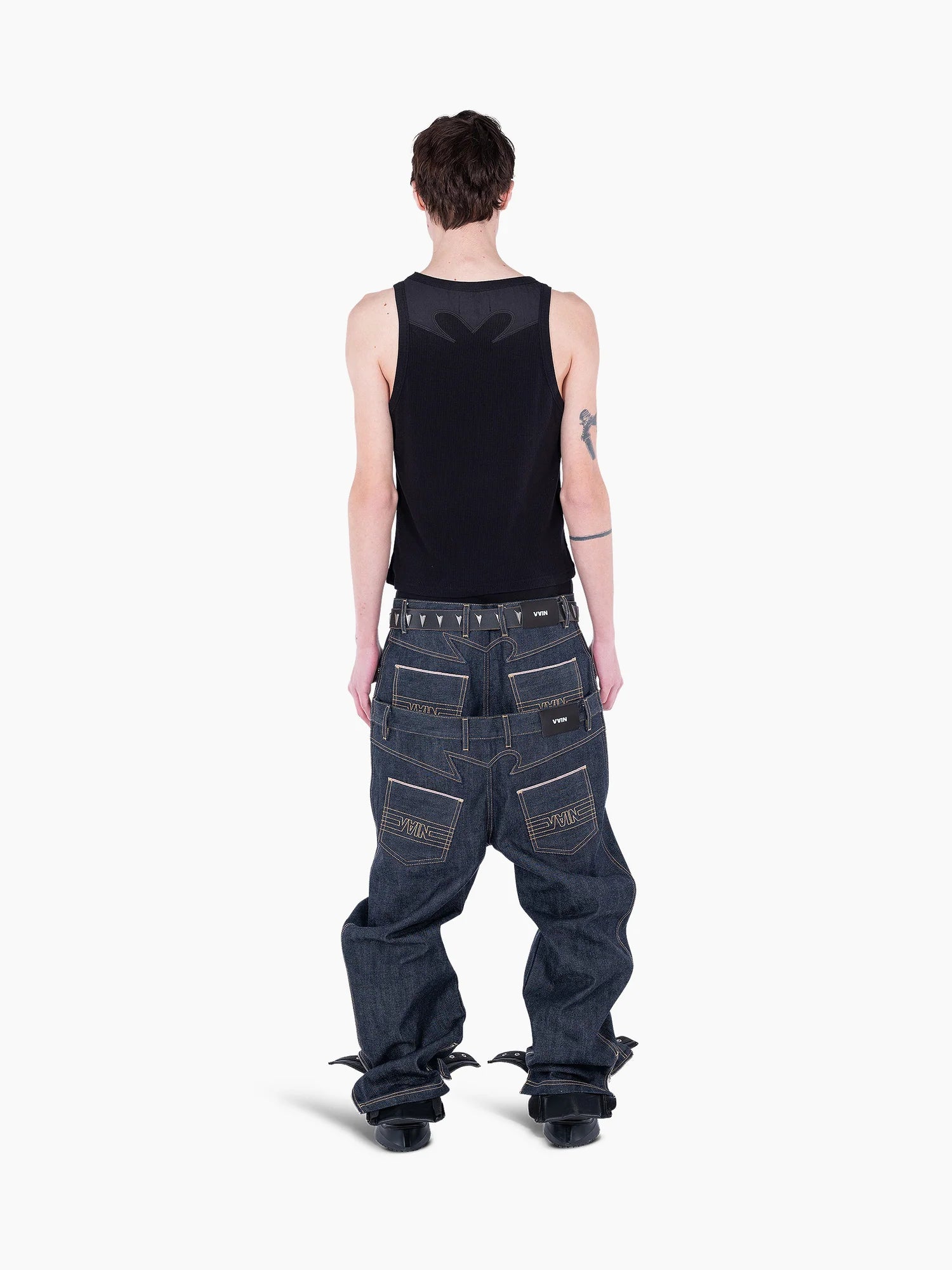 <3 Tank Top Black