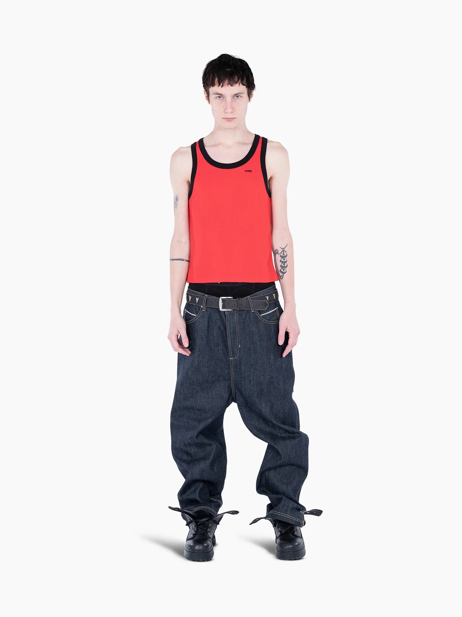 <3 Tank Top Red