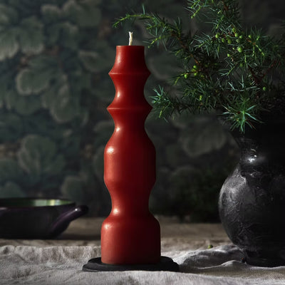 Mehiläisvahakynttilä Auri - Puolukka