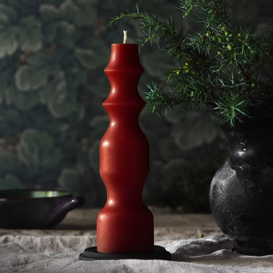 Mehiläisvahakynttilä Auri - Puolukka