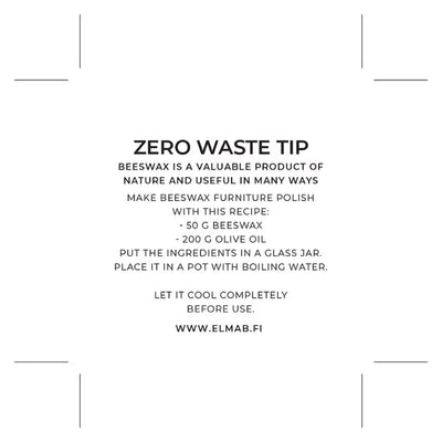 Mehiläisvahakynttilä Alli - Hunaja