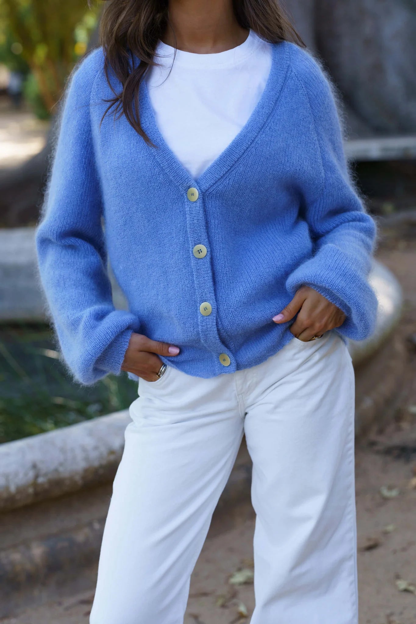 Elsie Cardigan - Celestial Blue