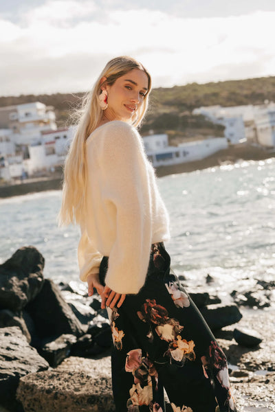 Elsie Cardigan - Ivory