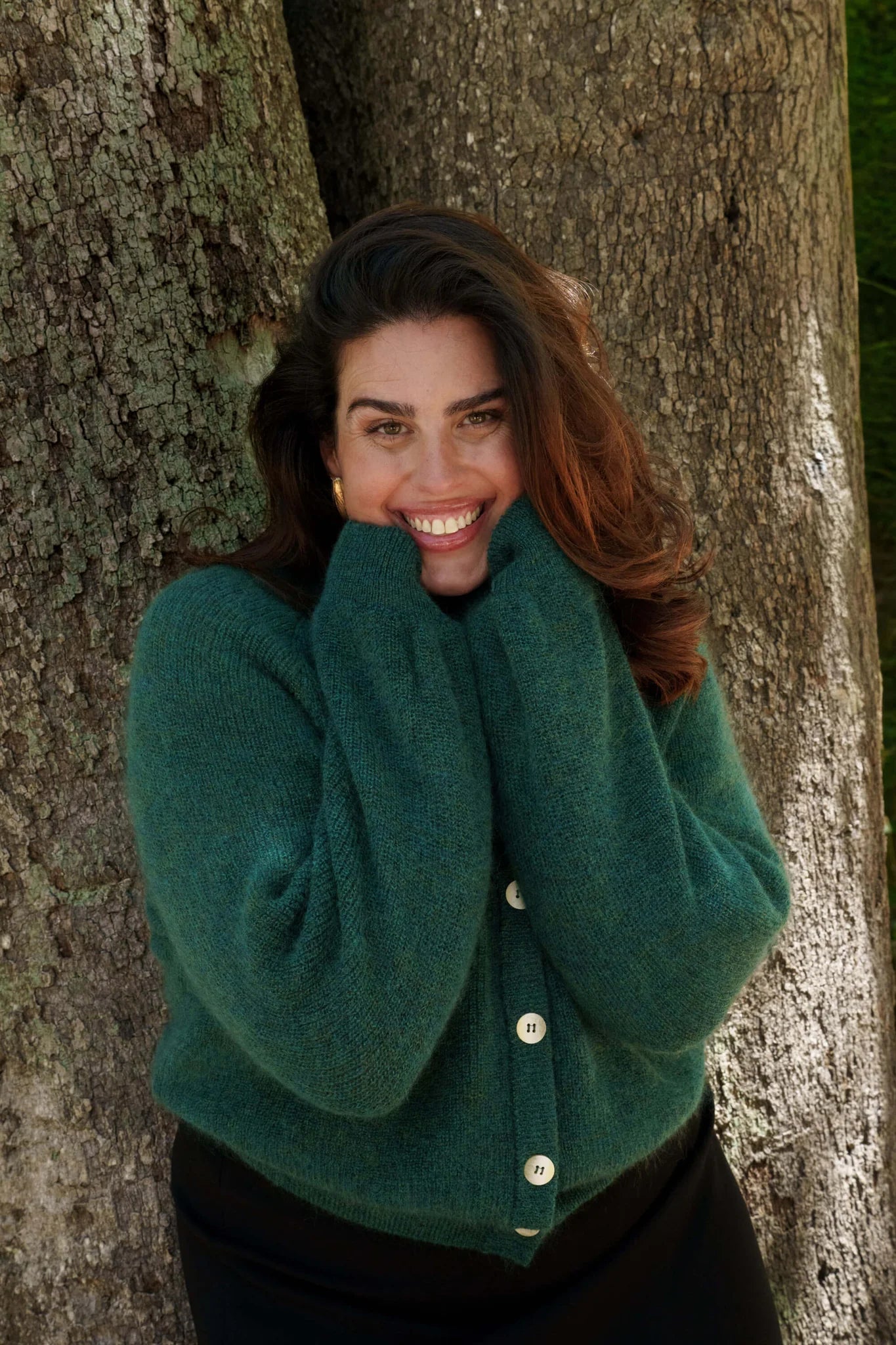 Elsie Cardigan - Pine
