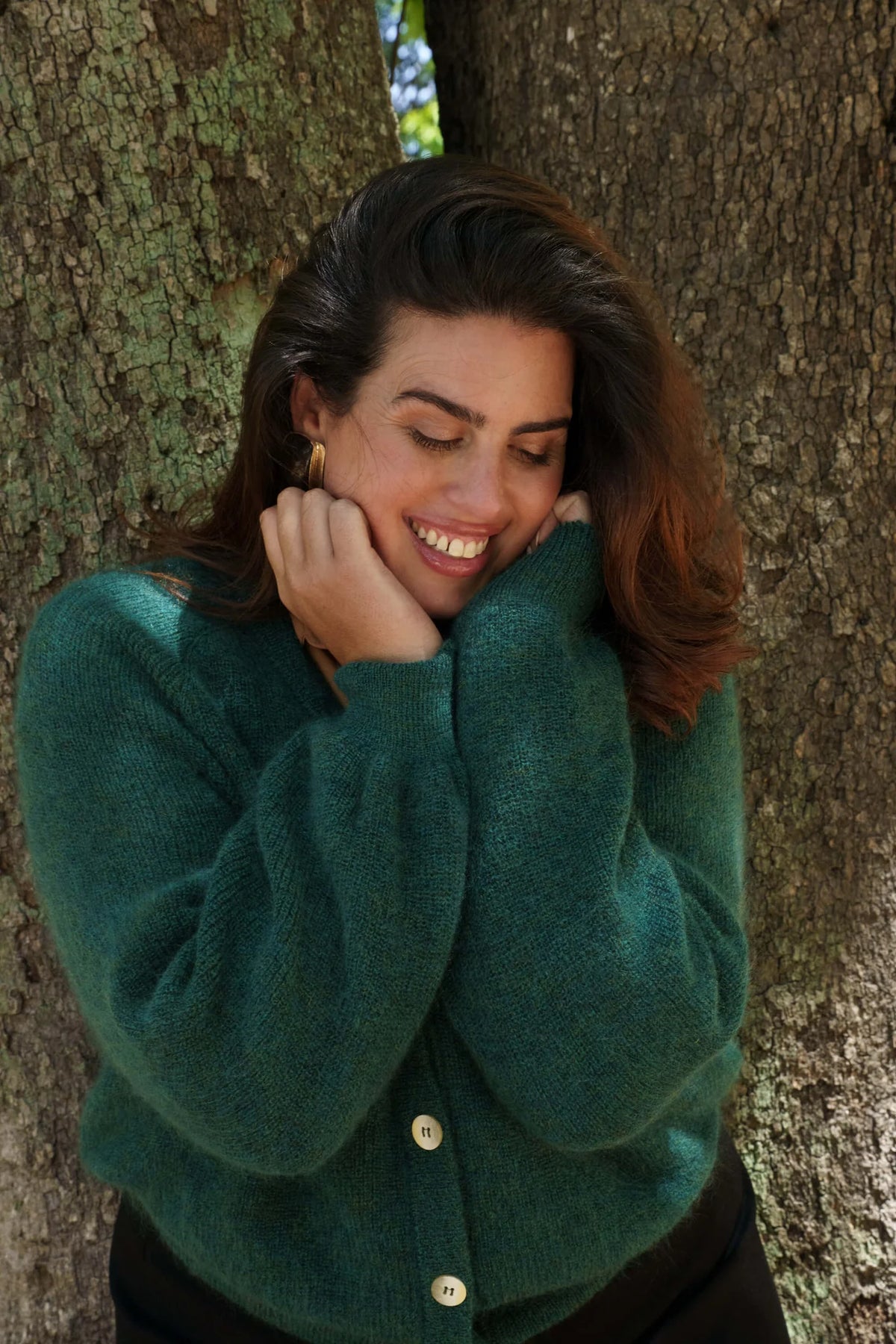 Elsie Cardigan - Pine