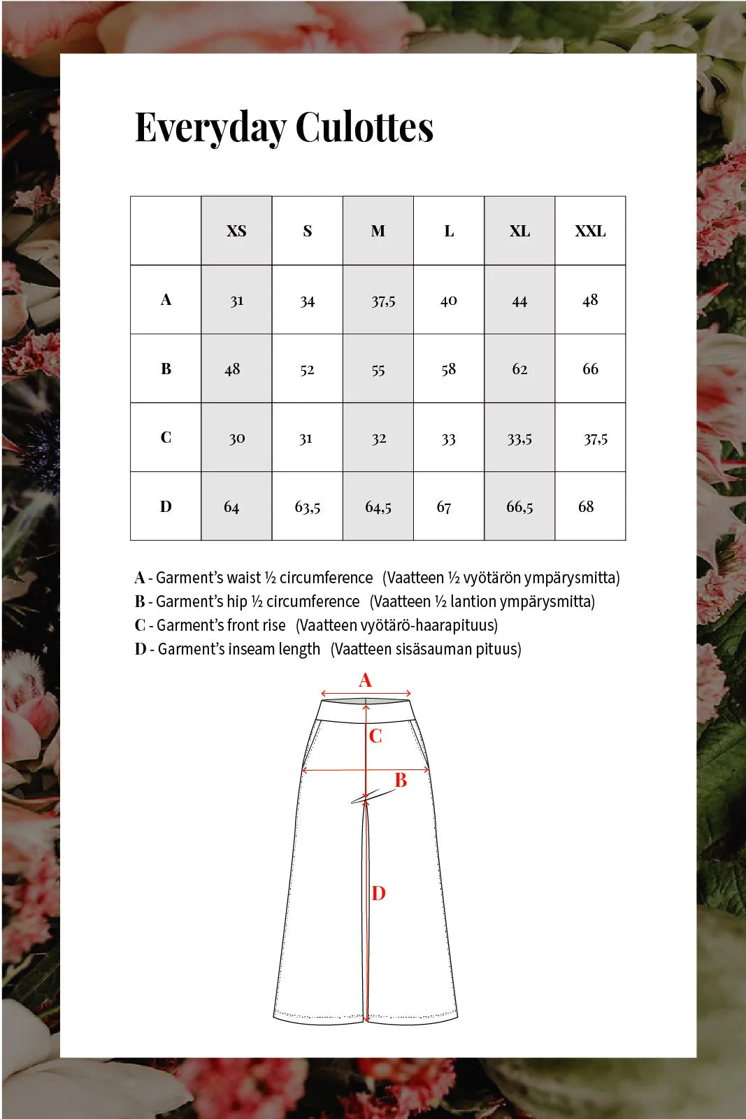 Everyday Culottes - Black