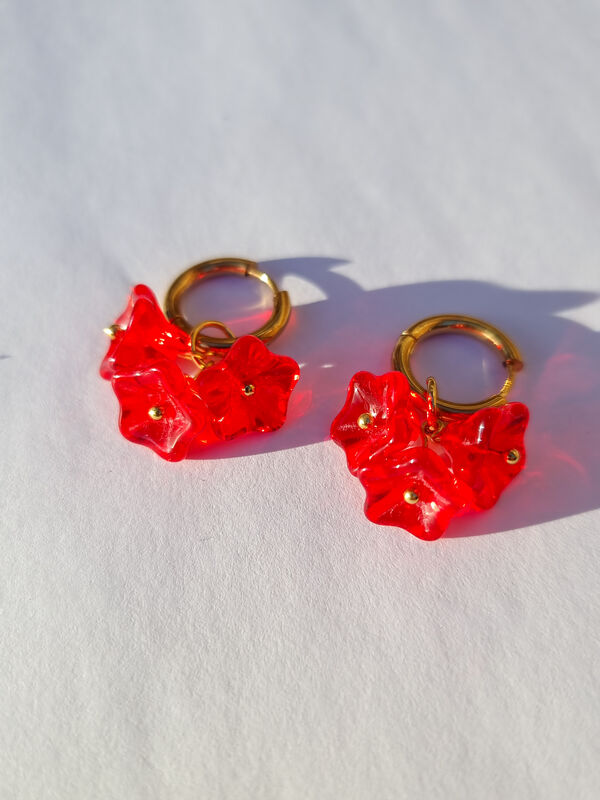 Floral Sorbet Redcurrant - korvakorut