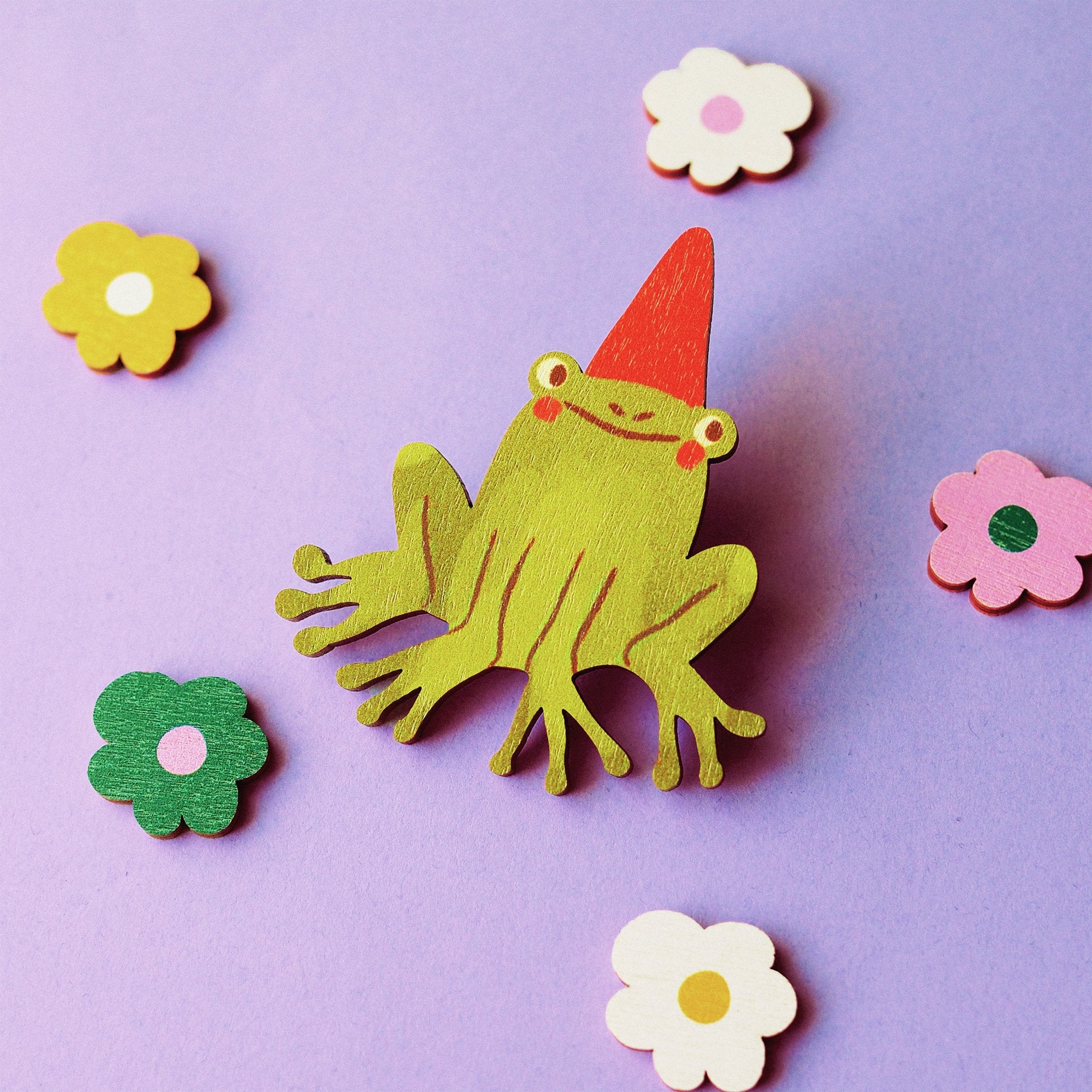 Taikurisammakko - pinssi