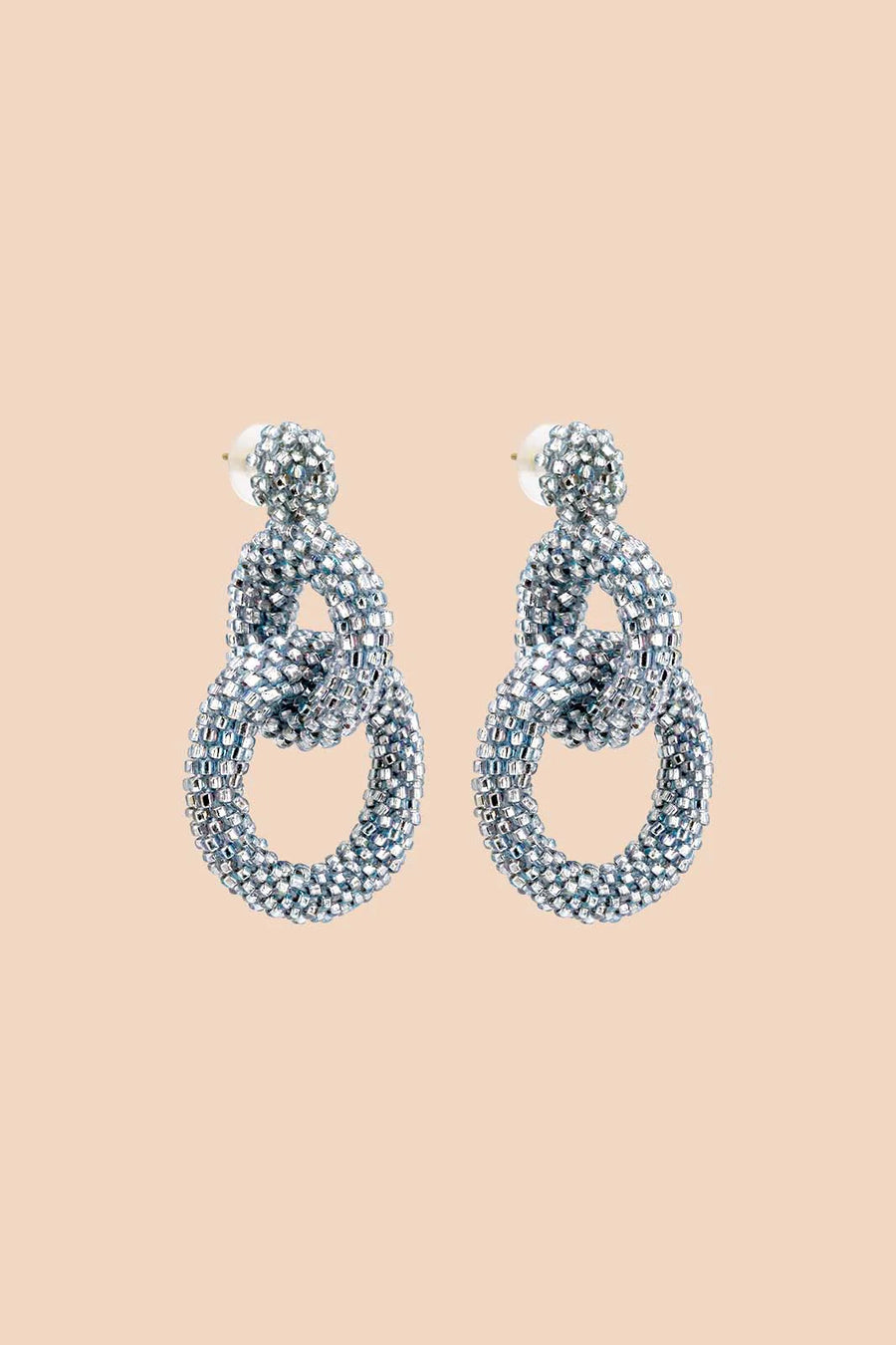 Gia Earrings - Ice Blue