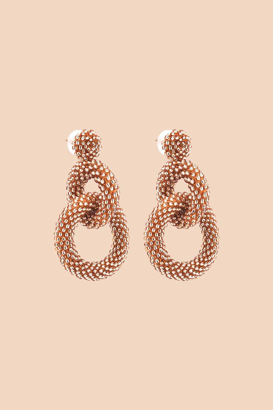Gia Earrings - Rose Gold