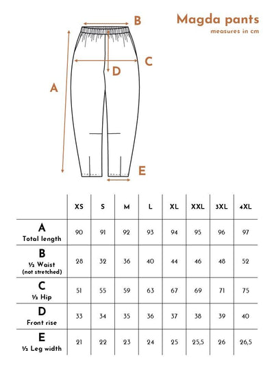 Magda Pants - Burgundy