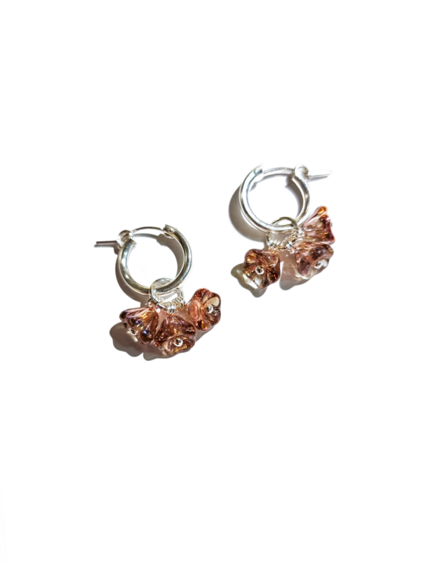 Blooming Sorbet Hazelnut 925 Silver - korvakorut