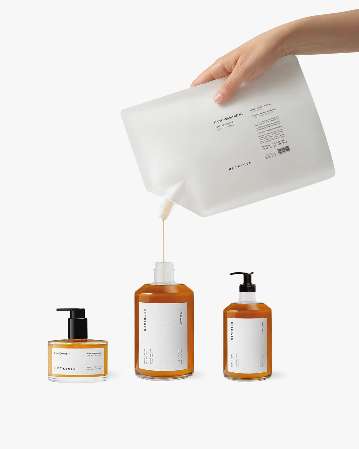 Pine Heartwood - Hand wash refill 1000ml