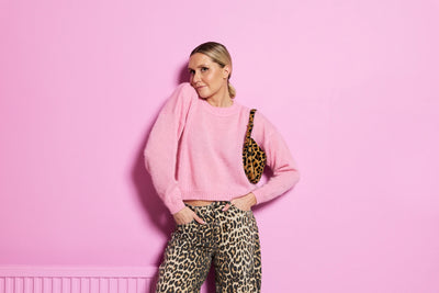 Janita Sweater - Cotton Candy
